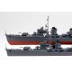 Maquete pintada e montada do Destroyer Yukikaze