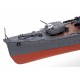 Maquete pintada e montada do Destroyer Yukikaze