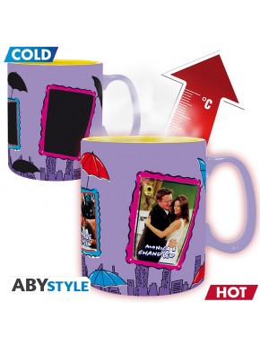 Mug thermoréactif de Friends avec scènes et cadres