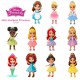Bambola Disney Princess ASSORTIMENTO CONTE 7 cm