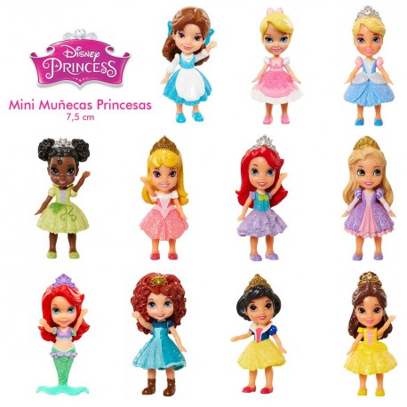 Muñeca Princesas Disney SURTIDO CONTAR 7 cm