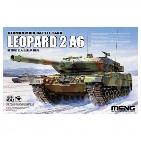 Maquette du char Leopard 2A6 de Meng