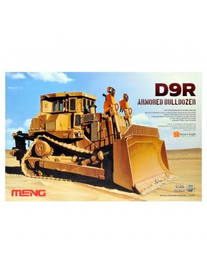 Kit modèle échelle 1/35 Bulldozer Blindé D9R Meng