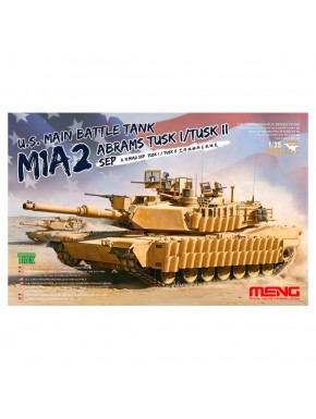 Kit de modelo de tanque M1A2 SEP TUSK I/II Meng