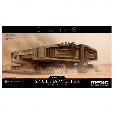Maquette à l'échelle 1/500 Dune Spice Harvester
