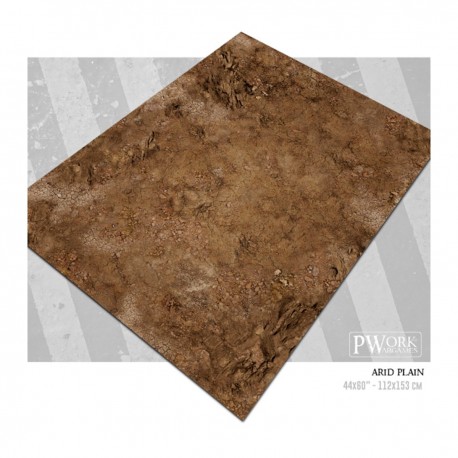 Tapete de neoprene Arid Plain para wargames