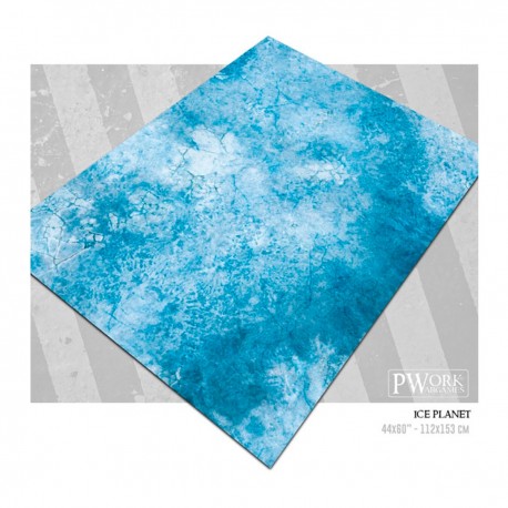 Tapis néoprène Ice Planet pour wargames
