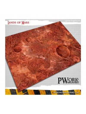 Tapis de jeu néoprène Lands Of Mars paysage martien