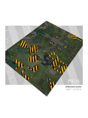 Tapis néoprène Opération Alpha 112x153cm Pwork