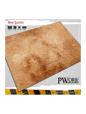 Tapis en néoprène War Sands pour wargames