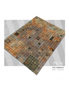 Tapis de jeu The Underhive design industriel