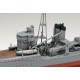 Kit destruidor Kagero em escala 1/350 montado e pintado