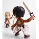 Pack de figurines d'Eren et Annie de 8 cm d'Attack on Titan