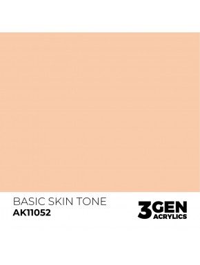 Peinture acrylique Basic Skin Tone 17ml AK-Interactive