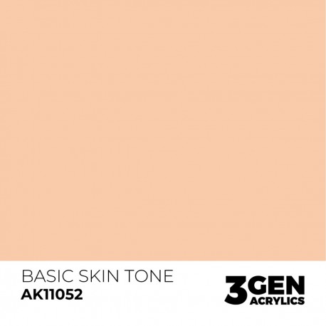 Pintura acrílica Basic Skin Tone AK-Interactive 17ml