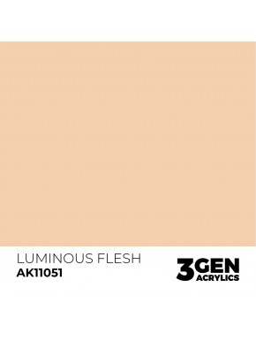 Peinture acrylique Luminous Flesh d'AK-Interactive