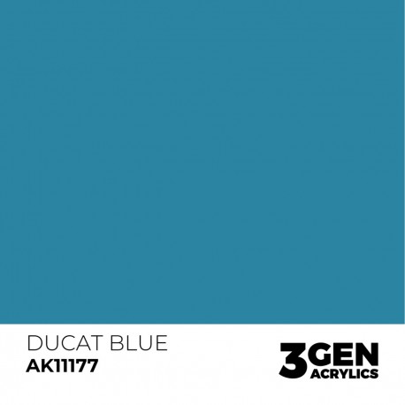 Peinture acrylique Ducat Blue AK-Interactive 17ml