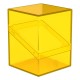 Caixa de deck Ultimate Guard Boulder 100+ Âmbar Transparente