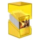 Caixa de deck Ultimate Guard Boulder 100+ Âmbar Transparente