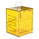 Caixa de deck Ultimate Guard Boulder 100+ Âmbar Transparente