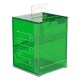 Caja transparente esmeralda para cartas