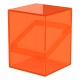 Caja transparente Ultimate Guard Boulder 100+ en Poppy Topaz