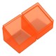 Caja transparente Ultimate Guard Boulder 100+ en Poppy Topaz