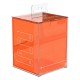 Caja transparente Ultimate Guard Boulder 100+ en Poppy Topaz
