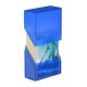 Caja azul Ultimate Guard Boulder 40+ con cartas