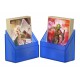 Caja azul Ultimate Guard Boulder 40+ con cartas