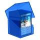 Caja de mazzo transparente azul Ultimate Guard para cartas