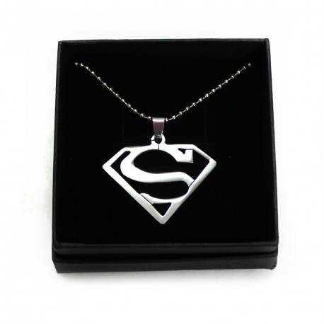 Pendentif acier Superman