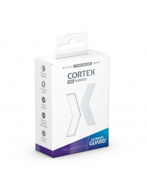 Caixa de capas brancas Cortex Ultimate Guard 100 unidades