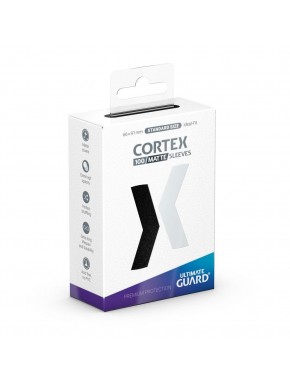 Capas Pretas Cortex Mate 66 x 91 mm Ultimate Guard