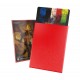 Fundas Cortex Ultimate Guard rojas mate para cartas estándar