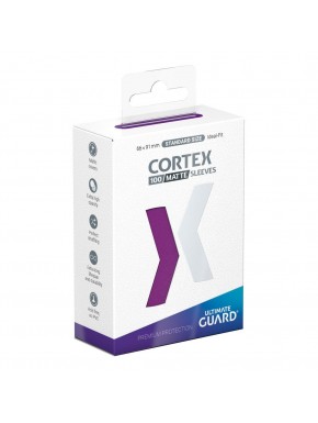 Protetores roxos premium para cartas colecionáveis