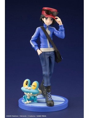 Statue Pokémon Kalm et Grenousse 20 cm par Kotobukiya