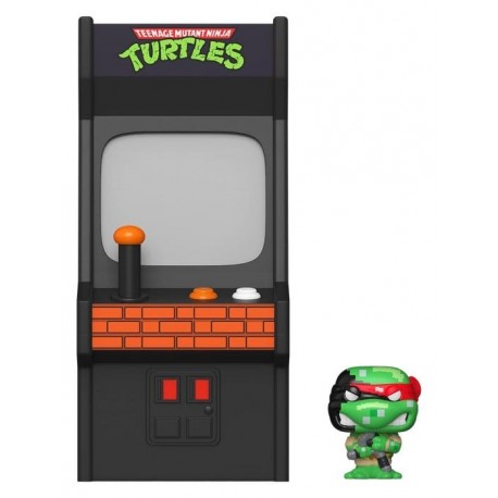 Figura Bitty POP! Tortugas Ninja con diseño arcade