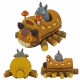 Figure of rope 8 cm Totoro in the Catbus
