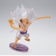 Figurine Monkey D. Luffy Gear 5 de One Piece, 8 cm