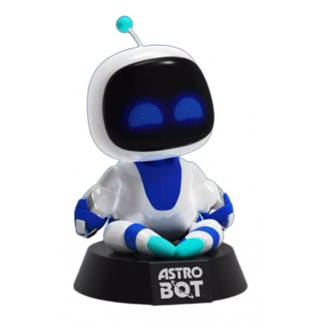 Lampe Astro Bot en bleu et blanc