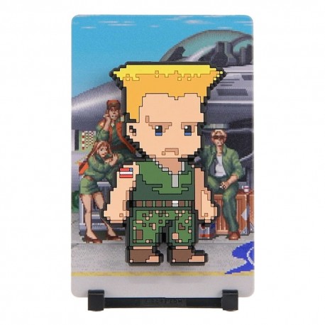 Figurine magnétique de Guile de Street Fighter 2
