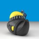 Figura de PVC Minions Tubbz Gru com cachecol e dispositivo