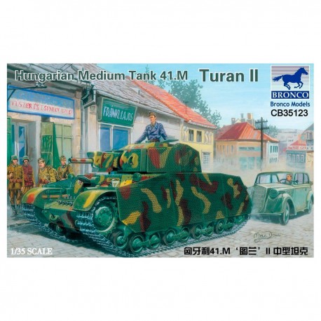 Maquete tanque húngaro 41.m Turán II 1/35 camuflado
