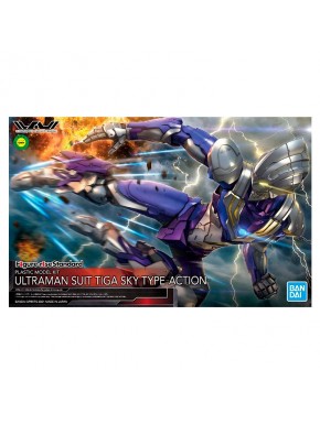 Maquette d'Ultraman Suit Tiga Sky Type de Bandai