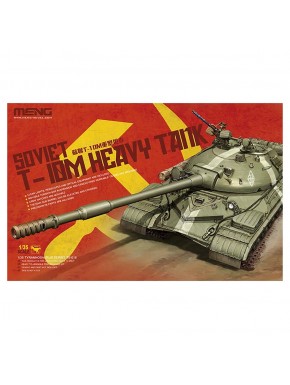 Modelo em escala do Tanque Pesado Soviético T-10M Meng