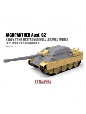 Modelo de Jagdpanther Ausf. G2 Meng em modo de viagem