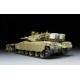 Modelo de tanque Merkava Mk.3 BAZ a escala con rodillo de minas