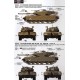 Modelo de tanque Merkava Mk.3 BAZ a escala con rodillo de minas