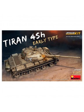 Modelo de tanque Tiran 4 Sh Early Type em escala 1/35